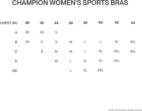 Vista 5 de Champion Sujetador deportivo auténtico de talla grande