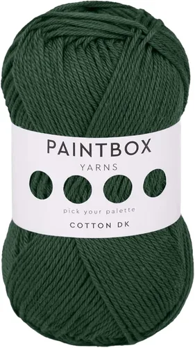 Vista 43 de Paintbox Yarns - Hilo 100% algodón DK, 1.76 onzas, 137 yardas, 410.1 ft #401 Papel blanco