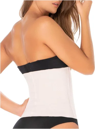 Vista 2 de DIANE & GEORDI 002396 Corsé Deshuesado Entrenador de Cintura para Mujer Faja Colombiana