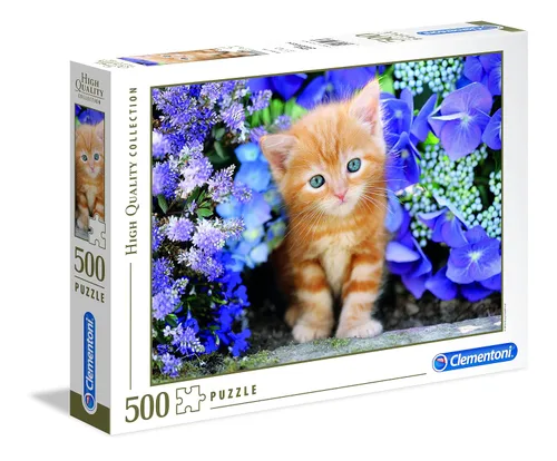 Vista 6 de Clementoni Cat & Bunny - Rompecabezas de 500 piezas