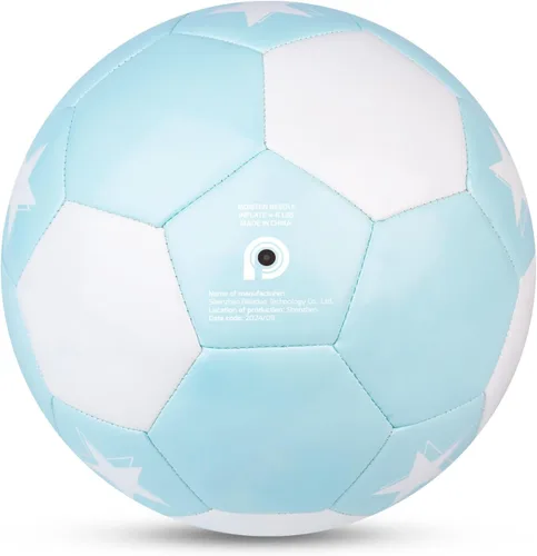 Vista 7 de Picador Balón de fútbol tamaño 4, pelotas de fútbol para niños, niñas, jóvenes, niños, entrenamiento, escuela, interiores y exteriores, pelota