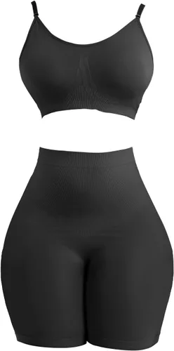 Vista 6 de YUINBY Body para mujer Tanga esculpida sin costuras, moldeadora de cuerpo, faja moldeadora para mujer, control de abdomen, tanga