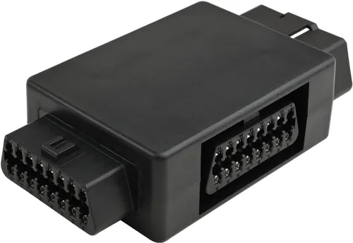 Vista 7 de iKKEGOL Pocket OBD2 Splitter Adapter Full 16 Pin 1 Macho a 3 Hembra OBD Cable Convertidor Conector (negro)