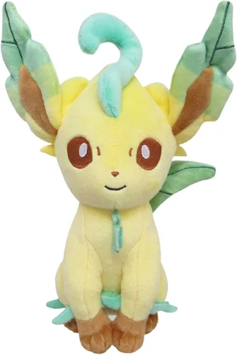 Vista 2 de Sanei PP123 Pokemon Colección All Star - Peluche de Leafeon