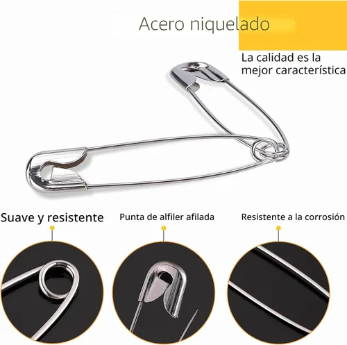 Vista 2 de Wenrook Paquete de 300 pasadores de seguridad surtidos y resistentes