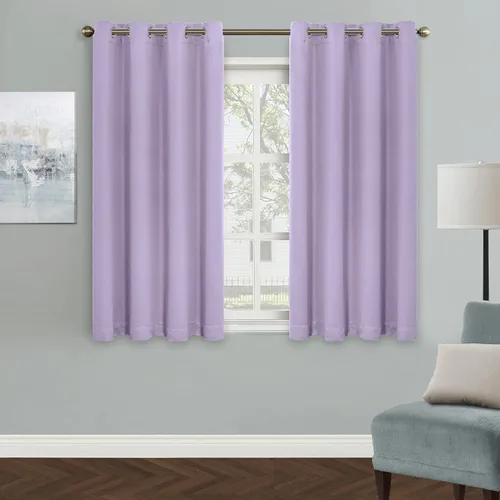 Vista 76 de MYSKY HOME Cortinas Aqua para Armario para Entrada Cortina Opaca para Puerta para Sala de Estar Cortina Oscurecedora de Habitación con Ojales