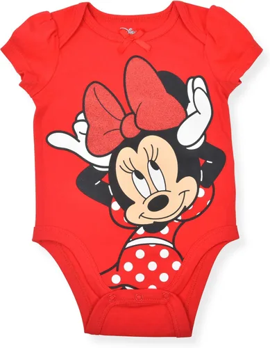 Vista 11 de Disney Minnie Mouse Fabulous - Paquete de 5 mamelucos para niñas recién nacidas, bebés y bebés