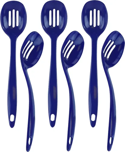 Vista 15 de Reston Lloyd Cuchara ranurada de melamina utensilio de cocina de alta calidad con mango ergonómico resistente al calor, plástico duradero sin BPA