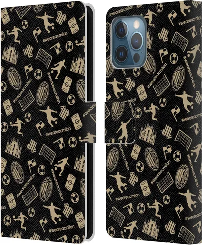 Vista 58 de Head Case Designs Officially Licensed AC Milan Dream Big Children Leather Wallet Case Compatible with Apple iPhone 11