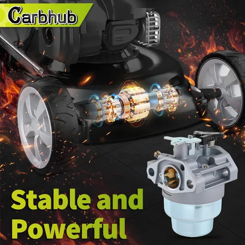 Vista 4 de Carbhub Carburador GCV160 para Honda GCV160 GCV160A GCV160LA GCV160LE HRB216 HRS216 HRT216 HRZ216 Reemplaza 16100-ZM0-804 16100-ZM0-802