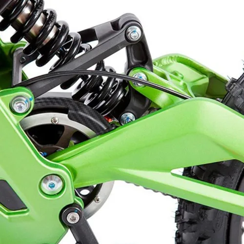 Vista 3 de Protector de Eje Central para Surron, Patrón de Fibra de Carbono Funda de Protección del Eje Medio Cubierta Protectora para Motocicleta Eléctrica