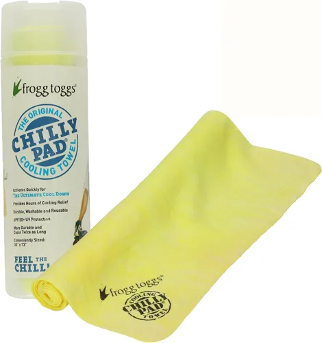 Vista 8 de FROGG TOGGS Chilly Pad, toalla de enfriamiento instantáneo, duradera, reutilizable, toalla de cuello para deportes y al aire libre 33x13