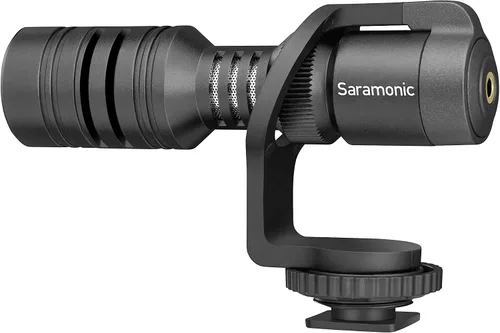 Vista 2 de Saramonic VMICMINI Vmic Mini Micrófono de Escopeta (VMICMINI), Negro