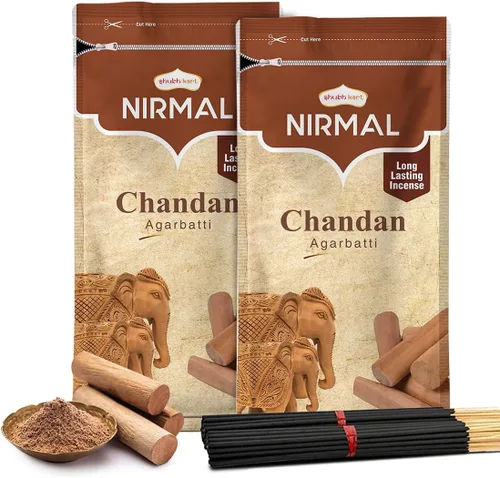 Vista 10 de Shubhkart Nirmal - Varitas de incienso de lavanda – Paquete de 2 inciensos, 200 varillas de fragancia de lavanda de primera calidad Incienso