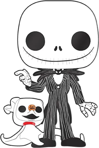 Vista 5 de Loungefly Funko Pop! The Nightmare Before Christmas - This is Halloween, Jack Skellington - Juego de 4 pines
