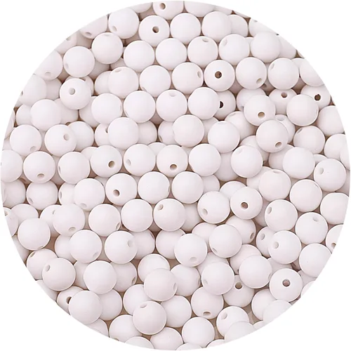 Vista 73 de BONNY BOXX 2000 piezas 4 mm cuentas redondas de acrílico de zafiro suave, bolas de plástico de chicle de burbujas, cuentas gruesas de bolas