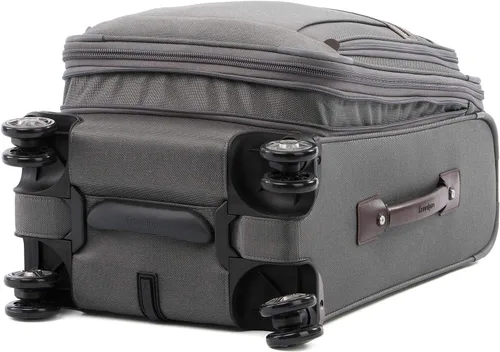 Vista 5 de Travelpro Platinum Elite-Softside - Maletas expansible con ruedas giratorias, Gris Vintage), 409182C05