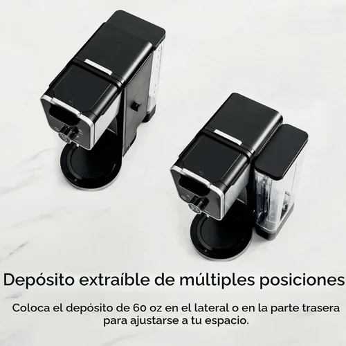 Vista 8 de Ninja Cafetera de goteo con combo K Cup, sistema de café especial DualBrew Pro, máquina de café compatible con cápsulas K-Cup, cafetera de servicio