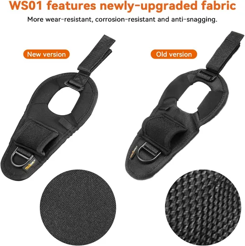 Vista 2 de ORCATORCH Diving Flashlight Glove Hands-Free Flashlight Holder Universal Adjustable Wrist Strap Scuba Dive Lights Accessories