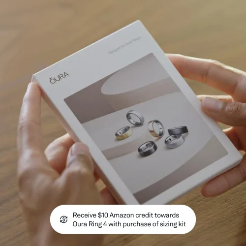 Vista 4 de Oura - Kit de medición de tallas para anillo Oura Ring 4, mide el tamaño antes de comprar, tallas únicas