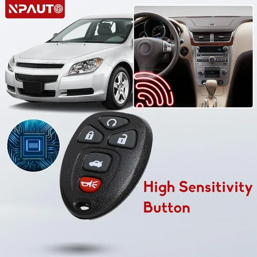 Vista 6 de Llavero de repuesto para Chevrolet Cobalt 06-10, Chevy Malibu 04-12, Pontiac G5 07-09, 05-10 G6, 05-08 Grand Prix, 07-10 Saturn Aura Sky, 05-09