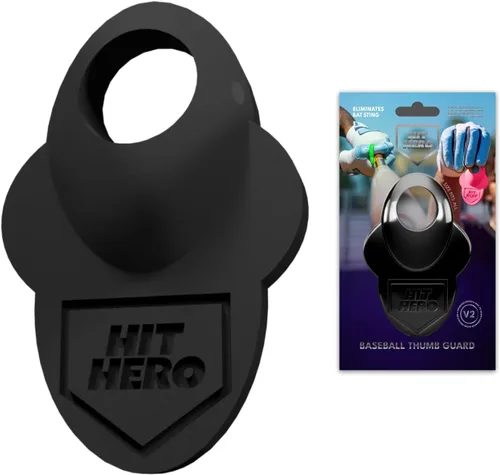 Vista 14 de Baseball Thumb Guard, Batters Batting Grip, Finger Guard, Accessory, Batting Protection, Reduce Bat Sting, Hitter, Tool, Bat, Hitting Accessory