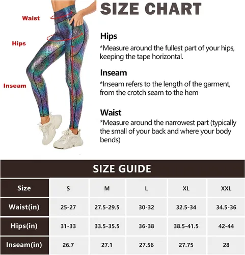 Vista 4 de HARTPOR Leggings de piel sintética para mujer, pantalones de yoga elásticos de cintura alta, pantalones de piel sintética con bolsillos