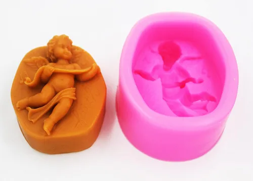 Vista 4 de Angel Mould S410 Art Silicone Soap Craft DIY - Moldes para velas hechas a mano