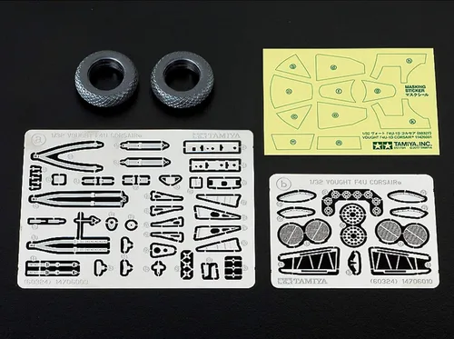 Vista 8 de TAMIYA 60327 1/32 Vought F4U-1D Corsair Kit de avión modelo de plástico para 168 meses a 1200 meses