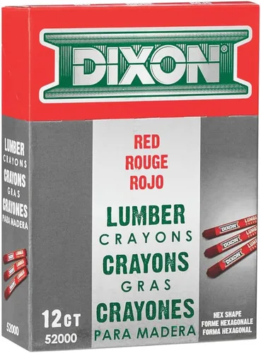 Vista 7 de Dixon Crayones de Madera, Negro Carbón, 12/Caja (49400)