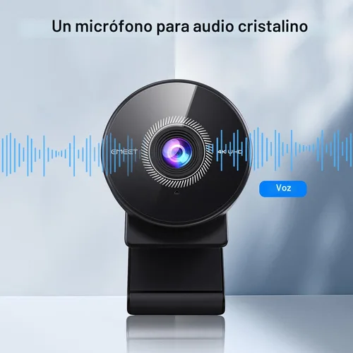Vista 6 de EMEET C950 Cámara Web 4K para PC - Enfoque Automático PDAF, Cámara Web USB con Micrófono y Cubierta de Privacidad Física, 1080P@60FPS, USB 2.0