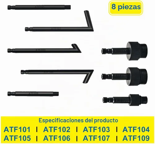 Vista 5 de Bomba de fluido de transmisión de 3 litros Negro