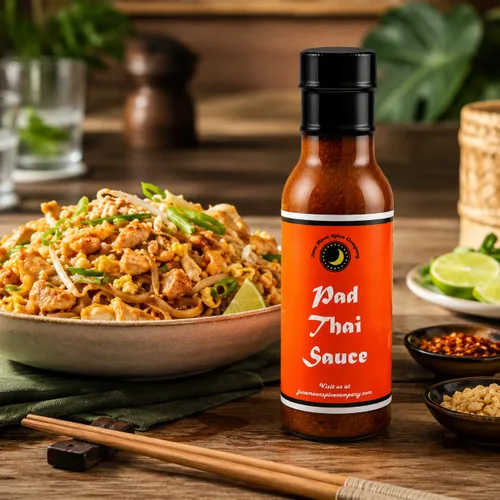 Vista 8 de Premium Salsa PAD THAI Elaborada en pequeños lotes con hierbas frescas de granja para un sabor y ralladura premium Salsa Bold Pad Thai