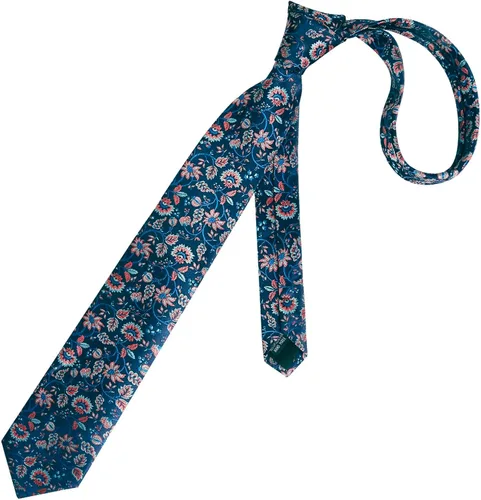 Vista 40 de Alizeal Mens 3.15inches Leaf Flower Pattern Tie with Floral Pocket Square Set