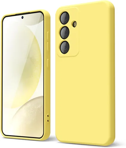 Vista 444 de oakxco Funda para teléfono Samsung Galaxy S8 de silicona líquida, delgada y fina de gel de goma suave TPU cubierta protectora simple llana