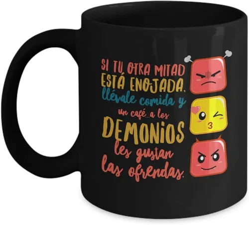 Vista 5 de Regalo para novia Taza de cafe para esposo Perfecto regalo para navidad, graduados, profesionales y estudiantes Vaso con afirmaciones Blanco