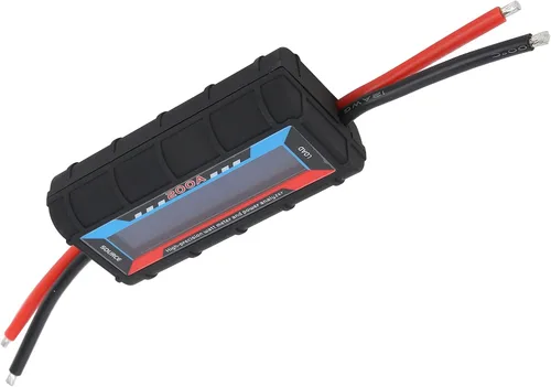 Vista 7 de Medidor de vatios Rc de 200 A, analizador de potencia, analizador de batería digital, monitor de medidor de potencia con pantalla LCD digital