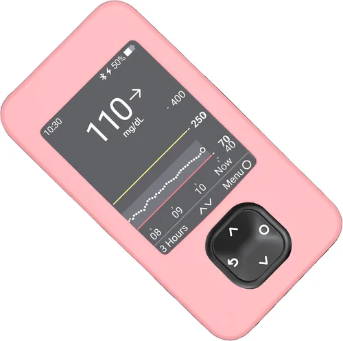 Vista 9 de Funda de silicona para receptor Dexcom G7 y G6 (negro)