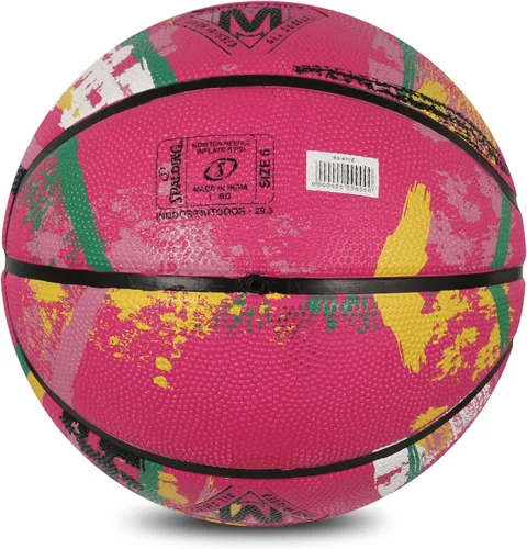 Vista 5 de Spalding Pelota de baloncesto al aire libre/interior de mármol para mujer