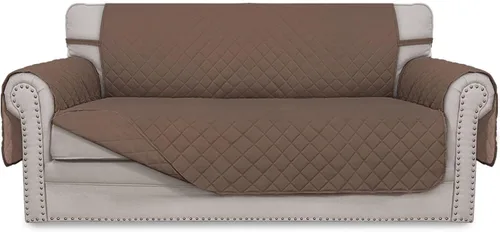 Vista 234 de Easy-Going - Funda reversible para sofá, resistente al agua, con varillas de espuma y correas elásticas, protector de muebles para mascotas y perros
