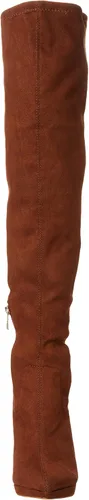 Vista 2 de Jessica Simpson Vallrie Botas de tacón de aguja de gamuza sintética para mujer
