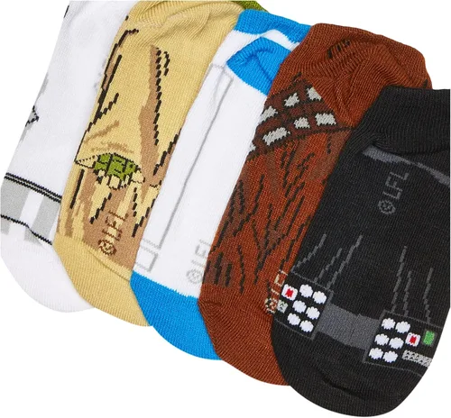 Vista 3 de STAR WARS Paquete de 5 calcetines para niños