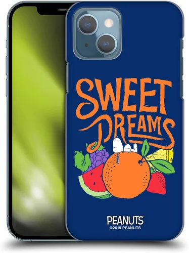 Vista 19 de Head Case Designs Funda rígida con licencia oficial de Peanuts Charlie y Snoopy Naturally Sweet compatible con Apple iPhone 7/8/SE 2020 y 2022