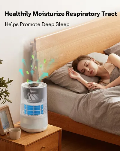 Vista 5 de Leemone Filtro de repuesto para humidificador H35i compatible con Blueair Premium Smart Humidifier, captura eficazmente partículas y minerales