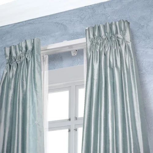 Vista 2 de A&F Rod Décor - Baton Draw Double White Traverse 30-48 pulgadas
