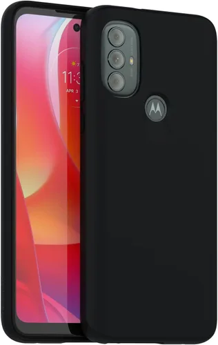 Vista 3 de Motorola Funda protectora para Moto G Power (2022) + protector de pantalla, ajuste preciso, elegante funda con absorción de golpes y protectores