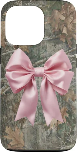 Vista 10 de Camo Pink Bow Case for iPhone 17