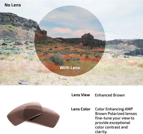 Vista 3 de Fuse Lenses Non-Polarized Replacement Lenses For Oakley Holbrook XL Sunglasses - Polarized Options