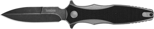 Vista 2 de Kershaw Decimus A/O Frame Lock Cuchillo Negro GFN (3.25" Blackwash) 1559
