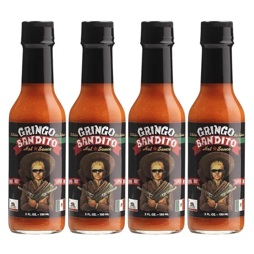 Vista 14 de Gringo Bandito Salsa picante, 5 onzas (Paquete de 4)